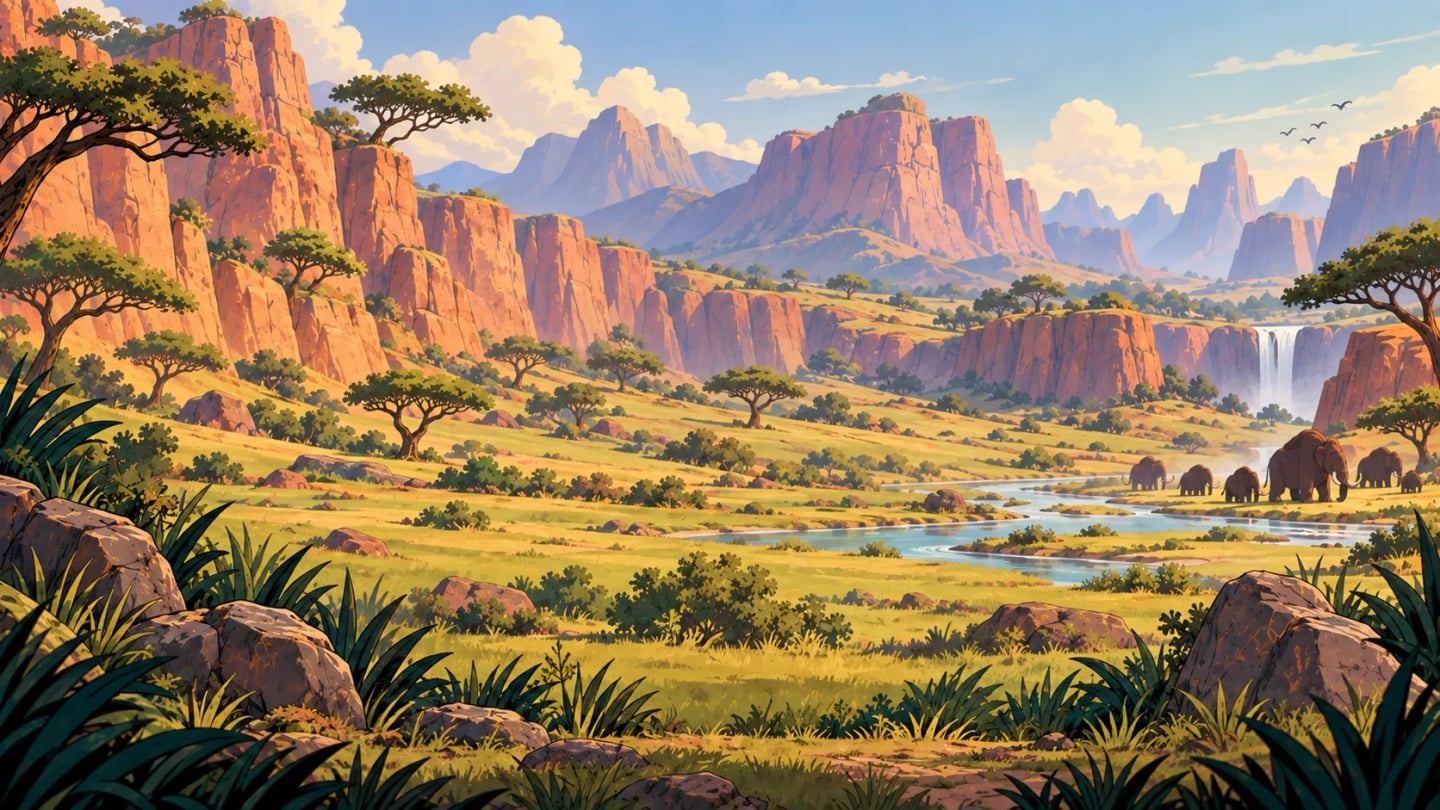 Beyond The Sandstone Ridges