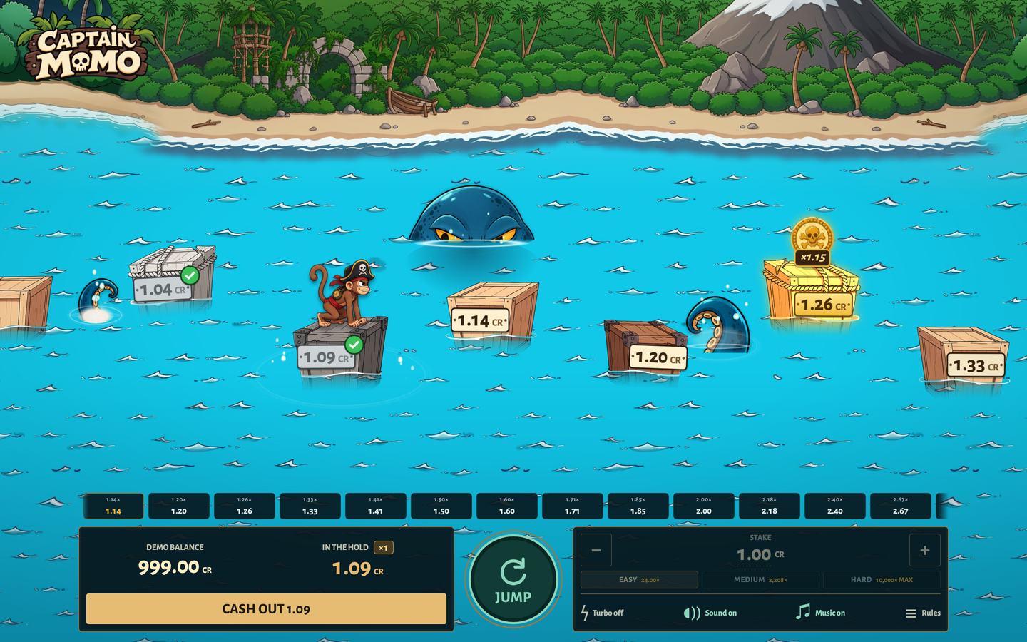 Hop Under The Kraken's Eye
